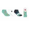 QUIKSILVER - Lot de 3 paires de chaussette - tricolore
