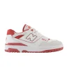 NEW BALANCE - BB550STF - blanche et rouge