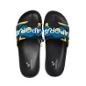 KAPORAL - Claquette Doral - bleue et jaune