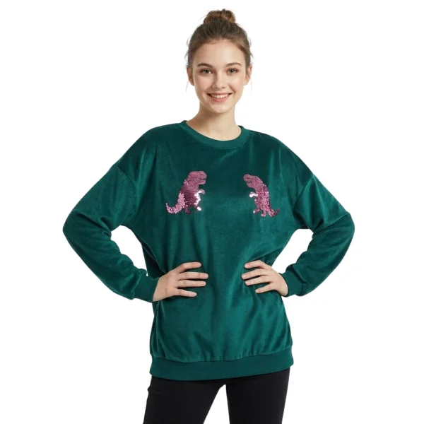 UNDIZ - Sweat col rond -...