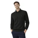 BILL TORNADE - Pull col Polo - noir
