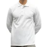 BILL TORNADE - Polo manches longues - blanc