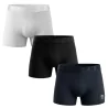 BILL TORNADE - Lot de 3 boxers - noir, marine et blanc
