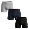 BILL TORNADE - Lot de 3 boxers - noir, marine et gris