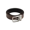 TORRENTE - Ceinture réversible - noire et marron