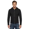 MAISON BLAGGIO - Pull zippé Atolal - noir