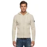 MAISON BLAGGIO - Pull zippé Atolal - beige