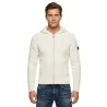 MAISON BLAGGIO - Pull zippé Atolal - blanc