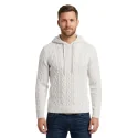 MAISON BLAGGIO - Pull à capuche Apilal - blanc
