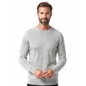 TORRENTE - Pull col rond - gris