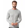 TORRENTE - Pull col rond - gris