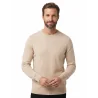 TORRENTE - Pull col rond - beige