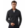 TORRENTE - Pull col montant zippé - marine