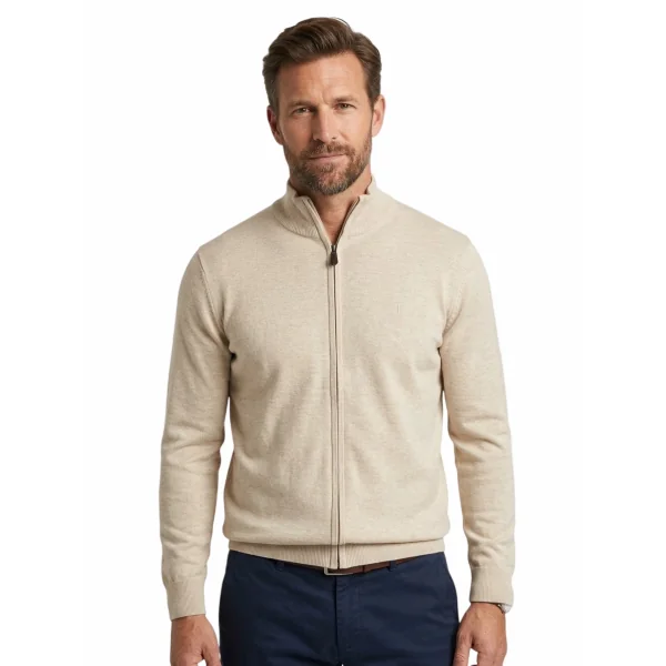 TORRENTE - Veste zippée - beige