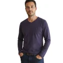 BILL TORNADE - Tee Shirt manches longues - marine