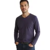 BILL TORNADE - Tee Shirt manches longues - marine