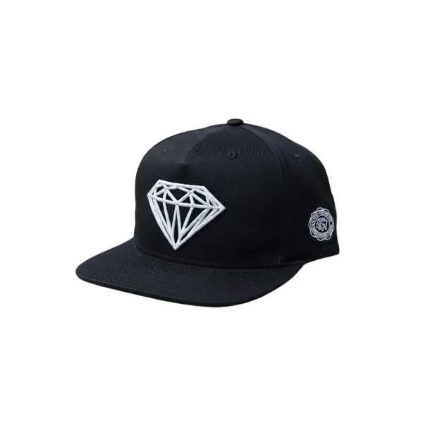 DIAMOND - Casquette Brilliant snapback - noire