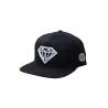 DIAMOND - Casquette Brilliant snapback - noire