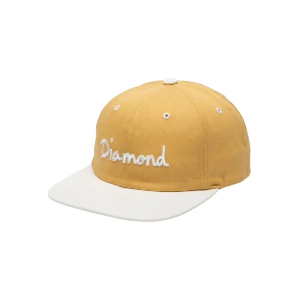 DIAMOND - Casquette Champagne Strapback - camel