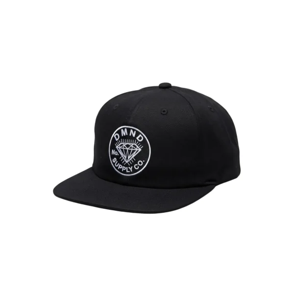 DIAMOND - Casquette DMND trader snapback - noire