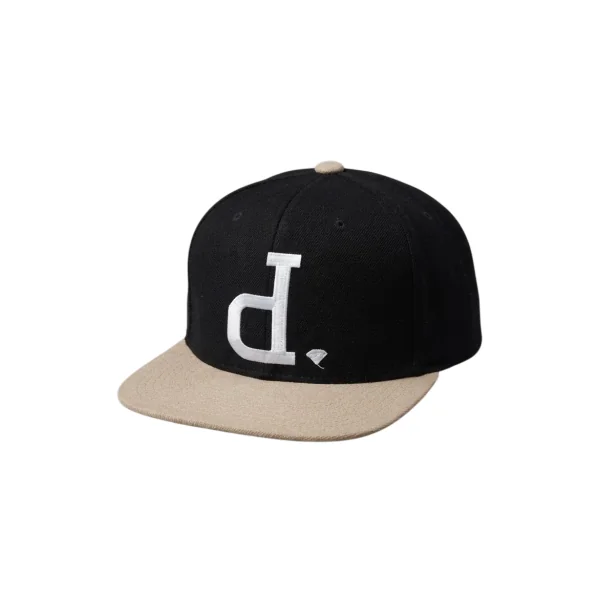 DIAMOND - Casquette Unpolo unconstructed SB - noire