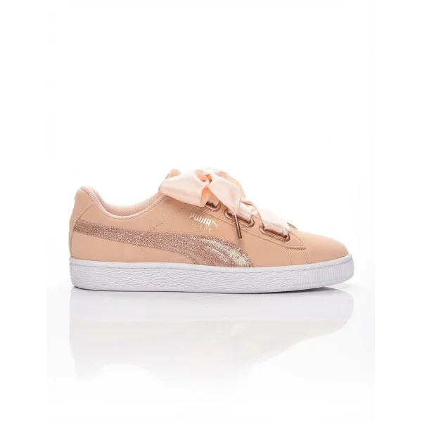 PUMA - Suède heart luna lux - pêche