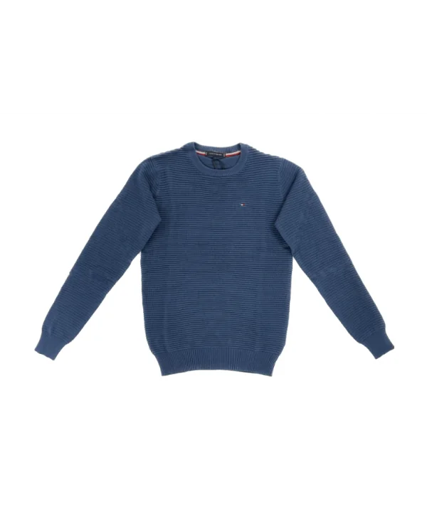 TOMMY HILFIGER - Pull - bleu