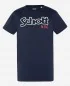 SCHOTT - T-shirt col rond - marine