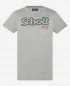 SCHOTT - T-shirt col rond - gris