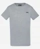 SCHOTT - T-shirt col rond - gris