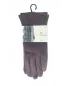 BILL TORNADE - Gants tactiles en daim - chocolat