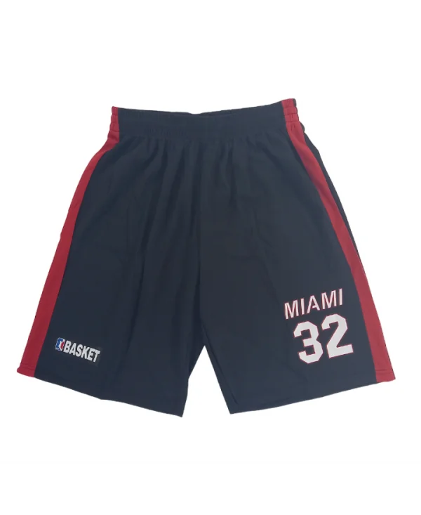 MIAMI - Short Basket - noir