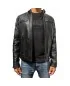 BILL TORNADE - Blouson cuir - noir