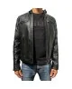 BILL TORNADE - Blouson cuir - noir