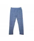 NAF NAF Junior - Legging à carreaux - gris NAF-001