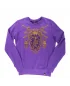 GEORGE V - Sweat col rond - violet