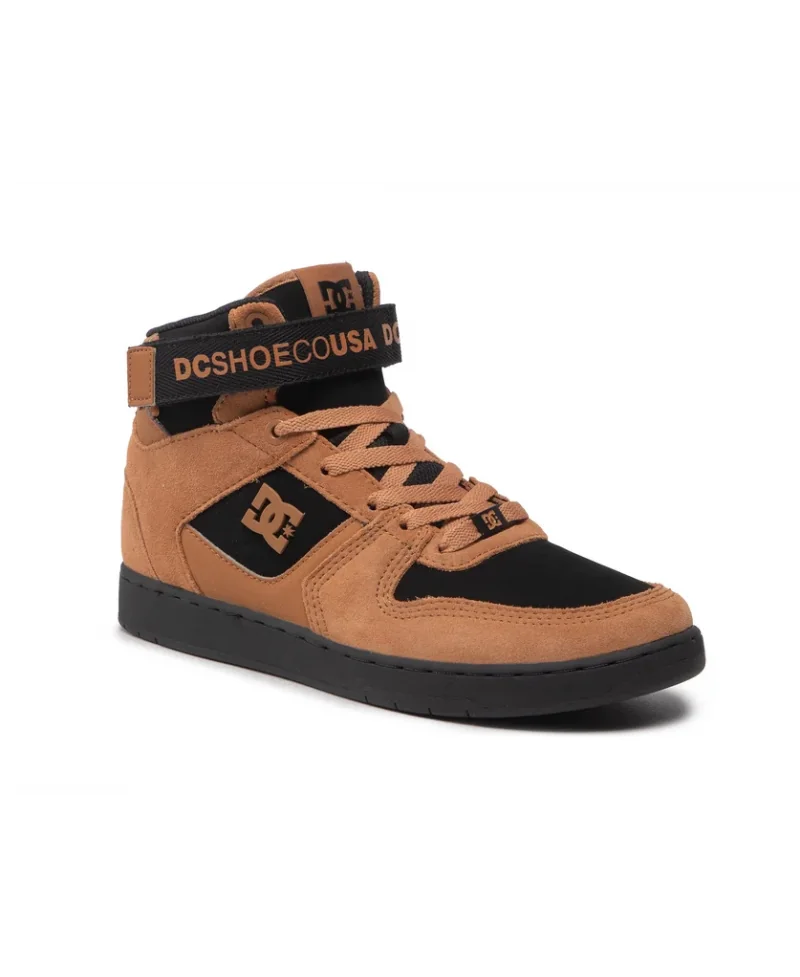 Baskets DC Shoes Serial Grfk Femme - Noir/Rouge Pour Basketball Et Sport