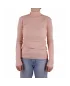 BILL TORNADE - Pull col roulé - rose