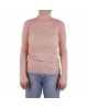 BILL TORNADE - Pull col roulé - rose
