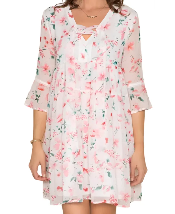 DEELUXE - Robe fleurie -...
