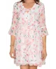 DEELUXE - Robe fleurie - blanche