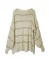 NOTA BENE - Pull à rayures - beige NB-0099