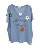 NOTA BENE - Tee-shirt - bleu ciel NB-0322