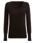GUESS - Pull col v - noir