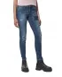 KAPORAL - Jean slim destroy - bleu foncé