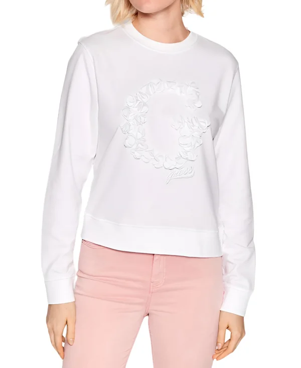 GUESS - Sweat - blanc
