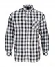 KAPORAL - Chemise à carreaux - blanche et marine