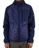 BILL TORNADE - Veste bi-matière - bleue