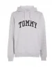 TOMMY JEANS - Sweat à capuche - gris