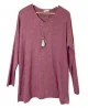 NOTA BENE - Pull fin - vieux rose NB-0482